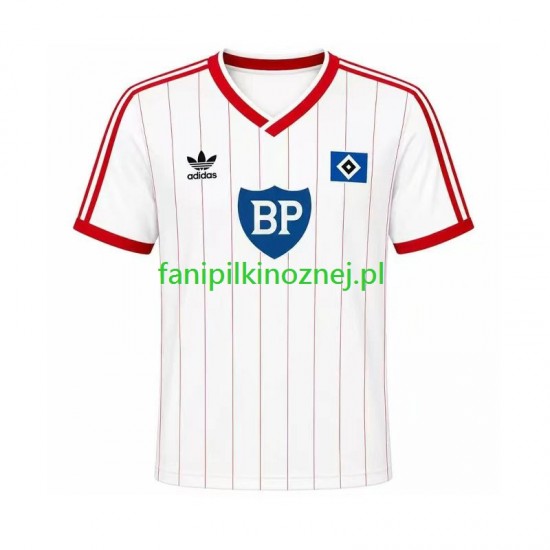 Koszulka Hamburger SV 1984 Retro Domowa Krótkie Rękawy ,Męska