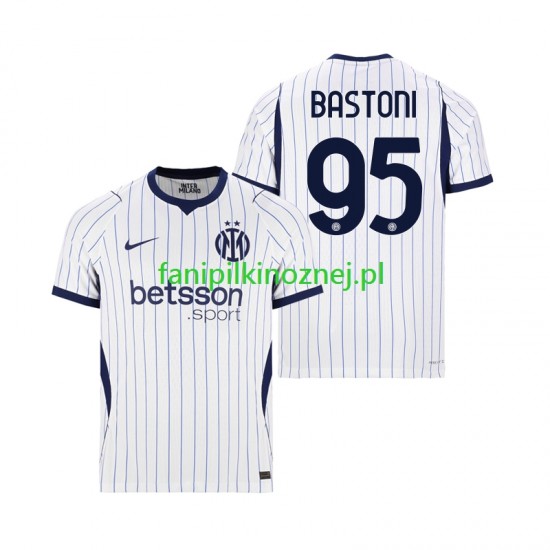 Koszulka Inter Mediolan Alessandro Bastoni 95 2026-2027 Wyjazdowa Krótkie Rękawy ,Męska