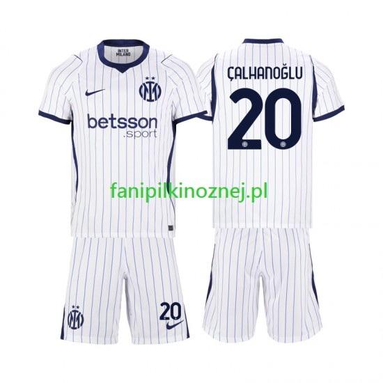 Koszulka Inter Mediolan Hakan Calhanoglu 20 2026-2027 Wyjazdowa Krótkie Rękawy ,Dziecięca