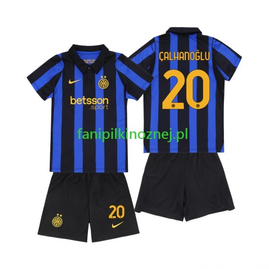 Koszulka Inter Mediolan Hakan Calhanoglu 20 2026-2027 Domowa Krótkie Rękawy ,Dziecięca