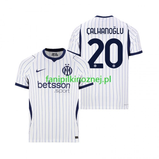 Koszulka Inter Mediolan Hakan Calhanoglu 20 2026-2027 Wyjazdowa Krótkie Rękawy ,Męska