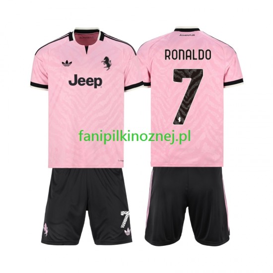 Koszulka Juventus Cristiano Ronaldo 7 2026-2027 Wyjazdowa Krótkie Rękawy ,Dziecięca