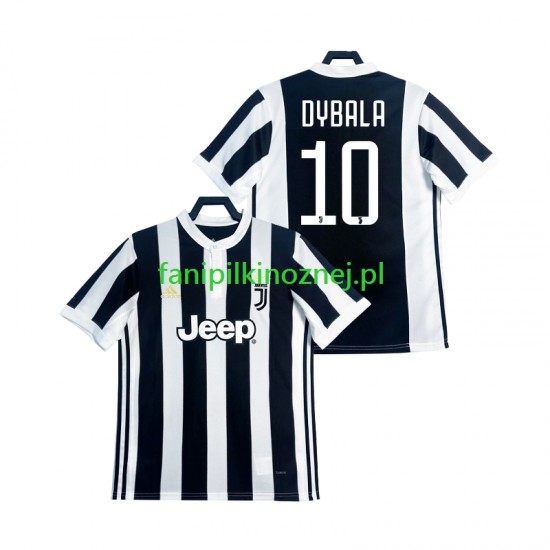 Koszulka Juventus DYBALA 21 2017 2018 Retro Domowa Krótkie Rękawy ,Męska