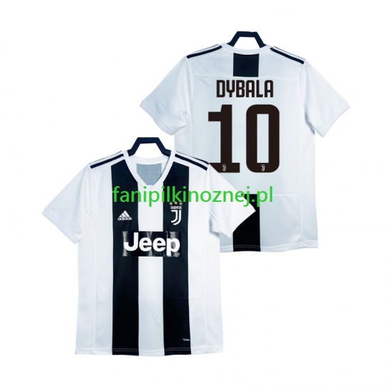 Koszulka Juventus DYBALA 21 2018 2019 Retro Domowa Krótkie Rękawy ,Męska