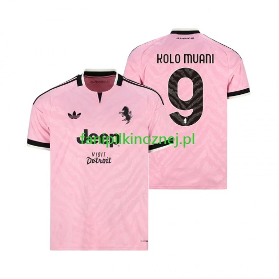 Koszulka Juventus Randal Kolo Muani 9 2026-2027 Wyjazdowa Krótkie Rękawy ,Męska