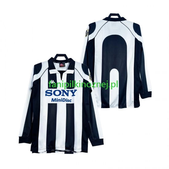 Koszulka Juventus 1997 Retro 1998 Domowa Długie Rękawy ,Męska