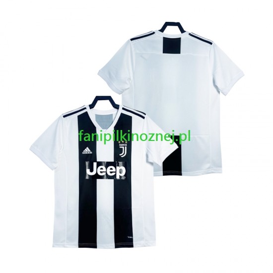 Koszulka Juventus 2018 2019 Retro Domowa Krótkie Rękawy ,Męska