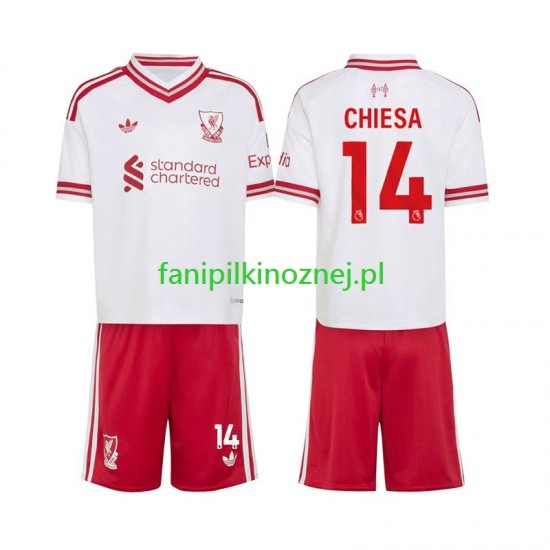 Koszulka Liverpool Federico Chiesa 14 2026-2027 Wyjazdowa Krótkie Rękawy ,Dziecięca