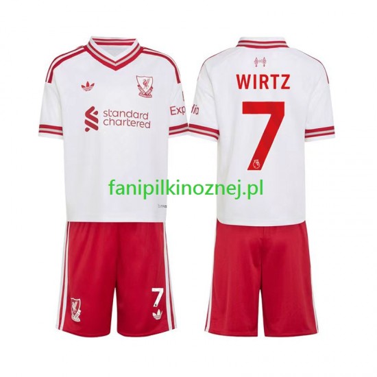 Koszulka Liverpool Florian Wirtz 7 2026-2027 Wyjazdowa Krótkie Rękawy ,Dziecięca