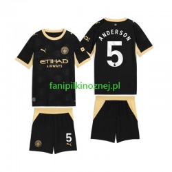 Koszulka Manchester City Elliot Anderson 5 2026-2027 Wyjazdowa Krótkie Rękawy ,Dziecięca Koszulka Manchester City Elliot Anderson 5 2026-2027 Wyjazdowa Krótkie Rękawy ,Dziecięca