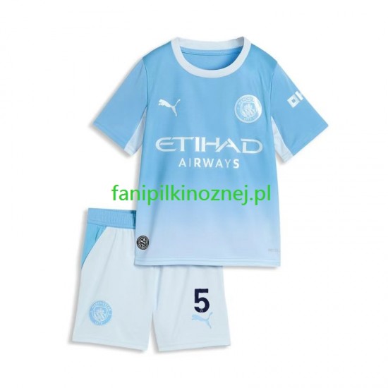 Koszulka Manchester City Elliot Anderson 5 2026-2027 Domowa Krótkie Rękawy ,Dziecięca