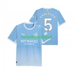 Koszulka Manchester City Elliot Anderson 5 2026-2027 Domowa Krótkie Rękawy ,Męska Koszulka Manchester City Elliot Anderson 5 2026-2027 Domowa Krótkie Rękawy ,Męska