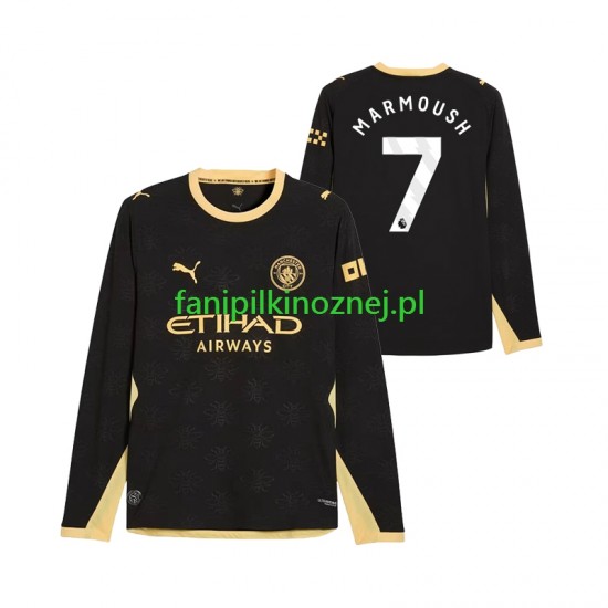 Koszulka Manchester City Omar Marmoush 7 2026-2027 Wyjazdowa Długie Rękawy ,Męska
