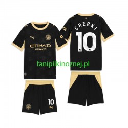 Koszulka Manchester City Rayan Cherki 10 2026-2027 Wyjazdowa Krótkie Rękawy ,Dziecięca