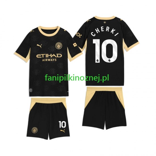 Koszulka Manchester City Rayan Cherki 10 2026-2027 Wyjazdowa Krótkie Rękawy ,Dziecięca