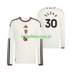 Koszulka Manchester United Benjamin Sesko 30 2026-2027 Trzeci Długie Rękawy ,Męska