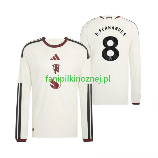 Koszulka Manchester United Bruno Fernandes 8 2026-2027 Trzeci Długie Rękawy ,Męska