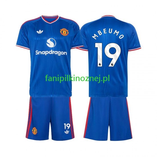 Koszulka Manchester United Bryan Mbeumo 19 2026-2027 Wyjazdowa Krótkie Rękawy ,Dziecięca