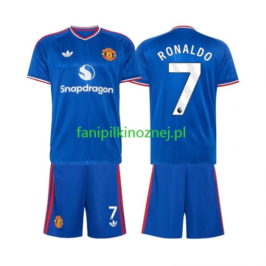 Koszulka Manchester United Cristiano Ronaldo 7 2026-2027 Wyjazdowa Krótkie Rękawy ,Dziecięca