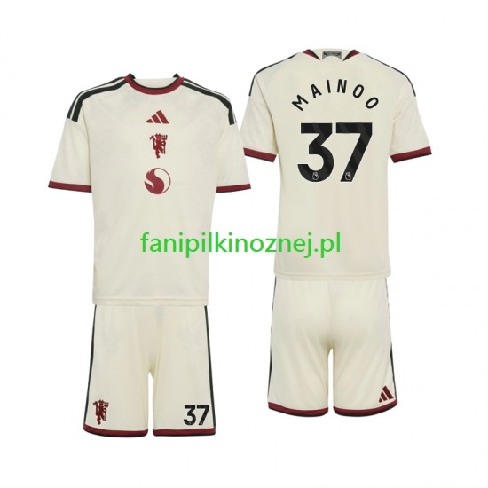 Koszulka Manchester United Kobbie Mainoo 37 2026-2027 Trzeci Krótkie Rękawy ,Dziecięca
