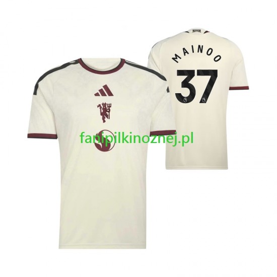 Koszulka Manchester United Kobbie Mainoo 37 2026-2027 Trzeci Krótkie Rękawy ,Męska