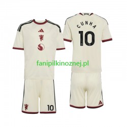 Koszulka Manchester United Matheus Cunha 10 2026-2027 Trzeci Krótkie Rękawy ,Dziecięca