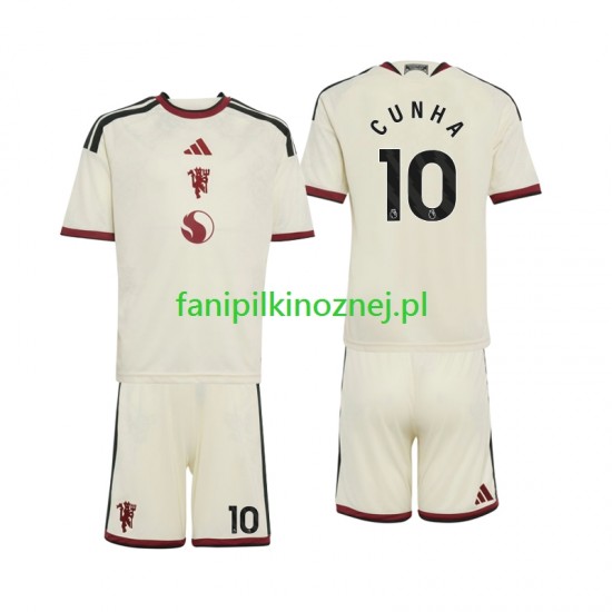 Koszulka Manchester United Matheus Cunha 10 2026-2027 Trzeci Krótkie Rękawy ,Dziecięca