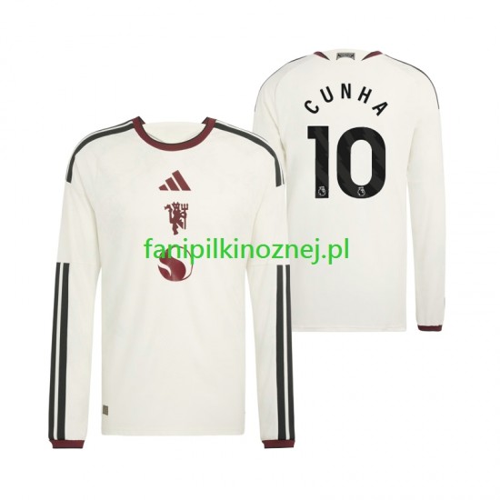 Koszulka Manchester United Matheus Cunha 10 2026-2027 Trzeci Długie Rękawy ,Męska