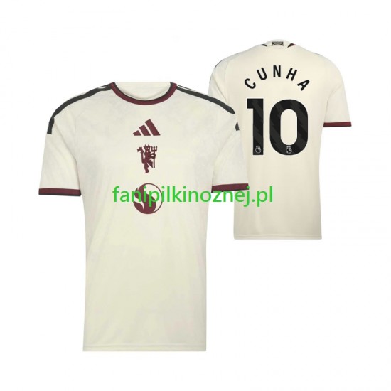 Koszulka Manchester United Matheus Cunha 10 2026-2027 Trzeci Krótkie Rękawy ,Męska