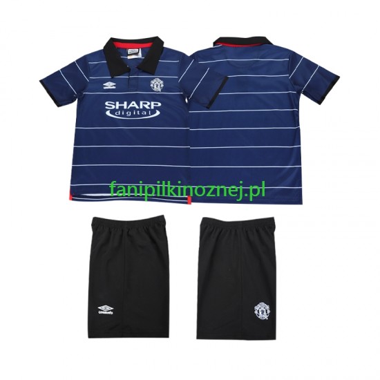 Koszulka Manchester United 2000 Retro 1999 Wyjazdowa Krótkie Rękawy ,Dziecięca