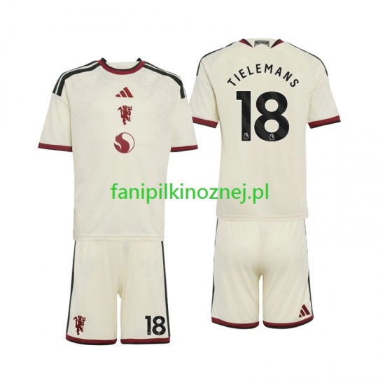 Koszulka Manchester United Youri Tielemans 18 2026-2027 Trzeci Krótkie Rękawy ,Dziecięca