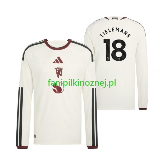 Koszulka Manchester United Youri Tielemans 18 2026-2027 Trzeci Długie Rękawy ,Męska