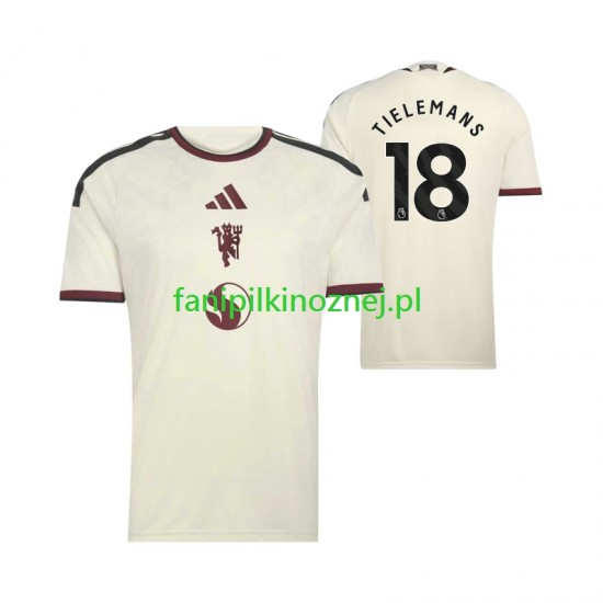 Koszulka Manchester United Youri Tielemans 18 2026-2027 Trzeci Krótkie Rękawy ,Męska