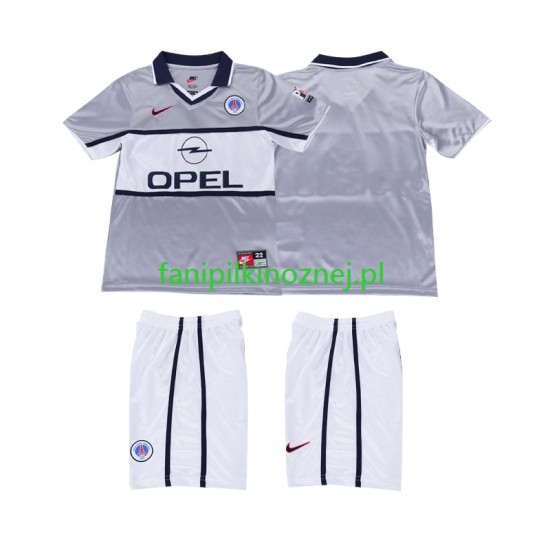 Koszulka Paris Saint-Germain 2000 2001 Retro Wyjazdowa Krótkie Rękawy ,Dziecięca