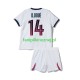Koszulka Paris Saint-Germain Desire Doue 14 2026-2027 Wyjazdowa Krótkie Rękawy ,Dziecięca