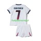 Koszulka Paris Saint-Germain Khvicha Kvaratskhelia 7 2026-2027 Wyjazdowa Krótkie Rękawy ,Dziecięca