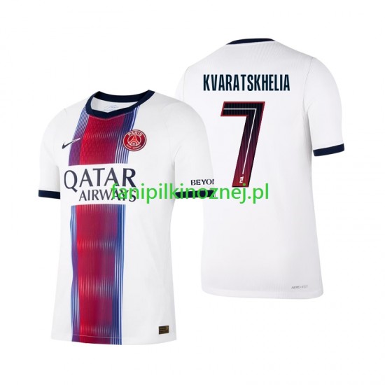 Koszulka Paris Saint-Germain Khvicha Kvaratskhelia 7 2026-2027 Wyjazdowa Krótkie Rękawy ,Męska