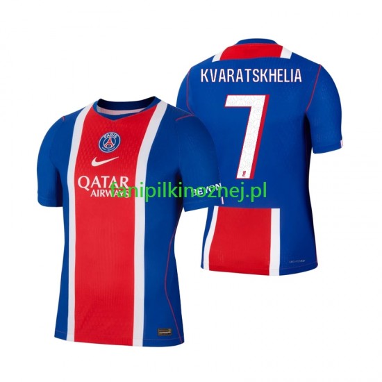 Koszulka Paris Saint-Germain Khvicha Kvaratskhelia 7 2026-2027 Domowa Krótkie Rękawy ,Męska