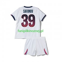 Koszulka Paris Saint-Germain Matvey Safonov 39 2026-2027 Wyjazdowa Krótkie Rękawy ,Dziecięca