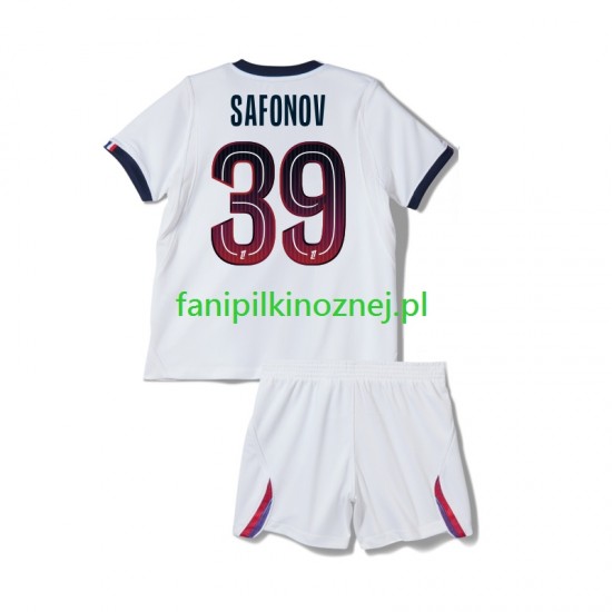 Koszulka Paris Saint-Germain Matvey Safonov 39 2026-2027 Wyjazdowa Krótkie Rękawy ,Dziecięca