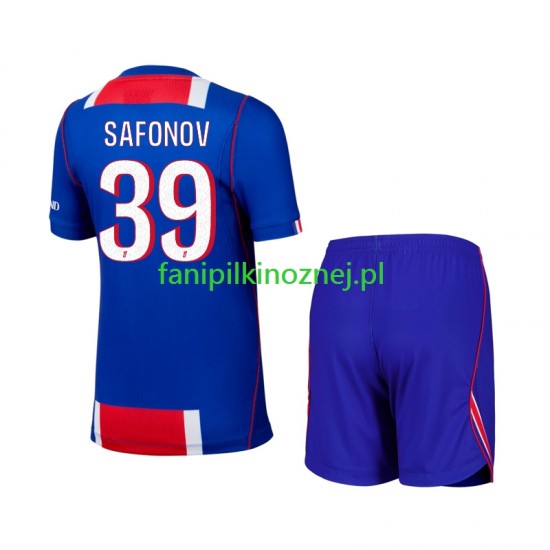 Koszulka Paris Saint-Germain Matvey Safonov 39 2026-2027 Domowa Krótkie Rękawy ,Dziecięca