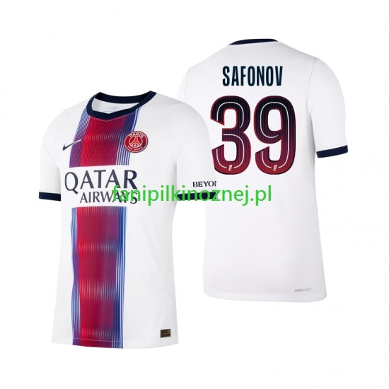 Koszulka Paris Saint-Germain Matvey Safonov 39 2026-2027 Wyjazdowa Krótkie Rękawy ,Męska