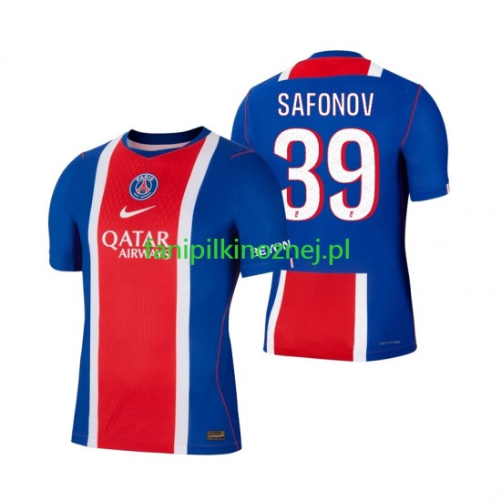 Koszulka Paris Saint-Germain Matvey Safonov 39 2026-2027 Domowa Krótkie Rękawy ,Męska