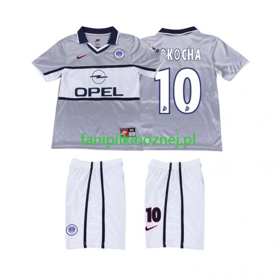 Koszulka Paris Saint-Germain OKOCHA 10 2000 2001 Retro Wyjazdowa Krótkie Rękawy ,Dziecięca