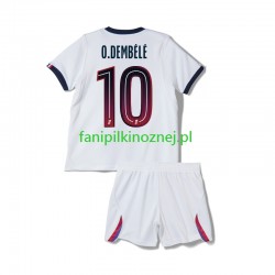 Koszulka Paris Saint-Germain Ousmane Dembele 10 2026-2027 Wyjazdowa Krótkie Rękawy ,Dziecięca
