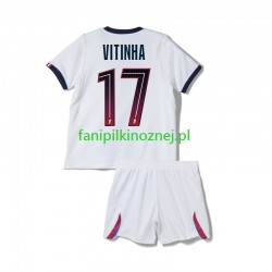 Koszulka Paris Saint-Germain Vitinha 17 2026-2027 Wyjazdowa Krótkie Rękawy ,Dziecięca