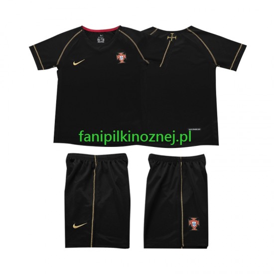 Koszulka Reprezentacji Portugalii Retro 2006 Wyjazdowa Krótkie Rękawy ,Dziecięca