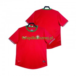 Koszulka Reprezentacji Portugalii 2012 Retro Domowa Krótkie Rękawy ,Męska