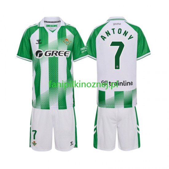 Koszulka Real Betis Anthoy 7 2026-2027 Domowa Krótkie Rękawy ,Dziecięca