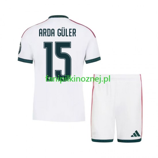 Koszulka Real Madryt Arda Guler 15 2026-2027 Domowa Krótkie Rękawy ,Dziecięca